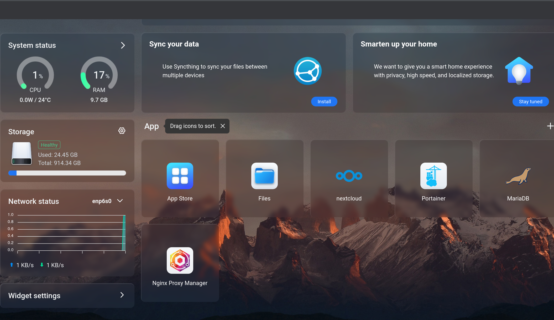 Self Hosted Ubuntu Home Server